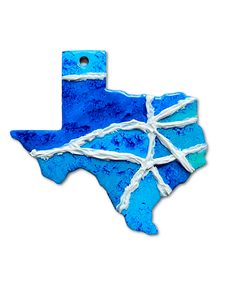 Texas Mini Map Ornaments & Door Hangers