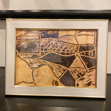 Load image into Gallery viewer, Black &amp; Gold Leaf Texas Prints